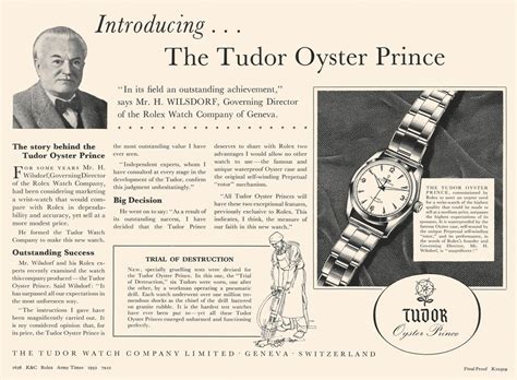 tudor watch history|tudor watches founded.